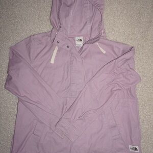 THE NORTH FACE | WOMEN’S LAVENDER HOODED DRAWSTRING JACKET